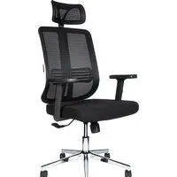 Офисное кресло Norden Tema Сhrome 2D 216A-Сhrome-2D-B-BB (хром/черный)