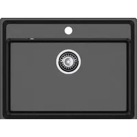 Кухонная мойка GranFest GF-LV-660 (черный)