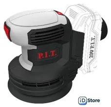 Эксцентриковая шлифмашина P.I.T. PDS20H-125A Solo (без АКБ)