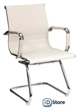 Офисный стул AksHome Mariani (экокожа кремовый)