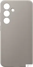 Чехол для телефона Samsung Vegan Leather Case S24 (серо-коричневый)