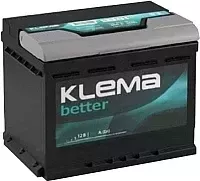 Автомобильный аккумулятор Klema Better 6CT-65 АзЕ