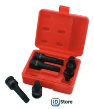 Набор трещотка с головками Toptul GDAI0601 (6 предметов)