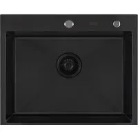Кухонная мойка ARFEKA Eco AR 600500 Black PVD Nano Decor