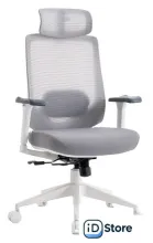 Офисное кресло Evolution HybridFlex White (серый)