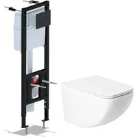 Унитаз подвесной Saniteco KW-99048 Ани Пласт WCP4133