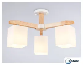 Люстра средней высоты Ambrella light TR83115/3 WH/LW