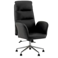 Кресло офисное TopChairs Solid / DD-004 (черный)