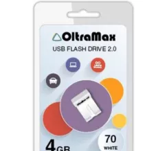 OM-4GB-70-белый USB флэш-накопитель OLTRAMAX