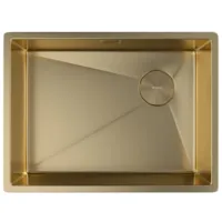Мойка кухонная ZorG Zerox 59 U / IF Side SF PVD Gold