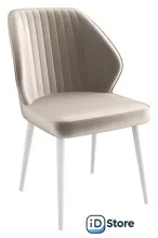 Стул Мамадома Michael (d08 Platinum Lux/белый)