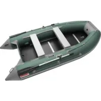 Моторная лодка Roger Boat Hunter Keel 3500 (малокилевая, зеленый/серый)
