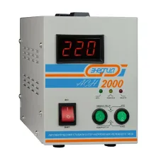 Однофазный стабилизатор напряжения Энергия АСН-2000 серый