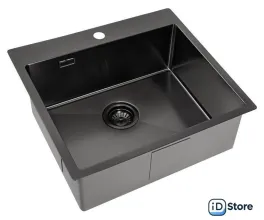 Кухонная мойка ZorG ZRE 5551 graphite
