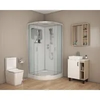 Душевая кабина Niagara NG-6001-01 90x90x210 (прозрачное стекло)