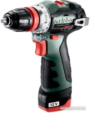 Дрель-шуруповерт Metabo PowerMaxx BS BL Q 601749500 (с 2-мя АКБ, кейс)