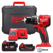 Ударная дрель-шуруповерт Milwaukee M18 M18BLPDRC-422C 4933492825 (с 2-мя АКБ 2 Ач 4 Ач, кейс)
