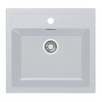 Мойка кухонная FRANKE Sirius SID 610 (белый)