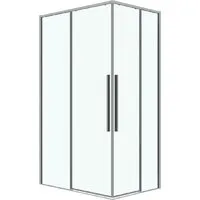 Душевой уголок Grossman Galaxy 110x80x195 300.K33.01.1180.10.00 (хром/прозрачное стекло)