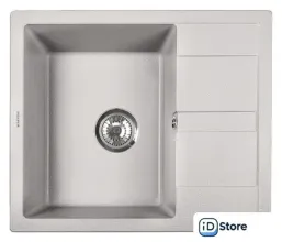 Кухонная мойка ZorG Apollo 58 (серый жемчуг)