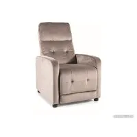 Кресло-качалка Signal Otus Velvet Bluvel 40 раскладное (бежевый)