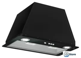 Кухонная вытяжка Elikor Врезной блок Flat 52П-650-К3Д (черный) (954638)