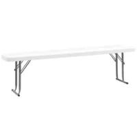 Стол складной Stool Group 152x25x42 / YX-CD152 (белая)