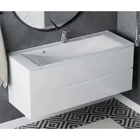 Мебель для ванных комнат Vela Тумба под умывальник Vela Бриз 120П под Milen TU27061