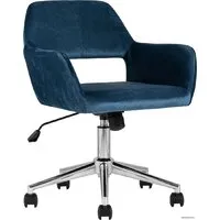 Офисное кресло Stool Group Ross велюр (синий)