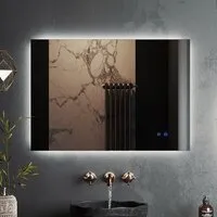 Мебель для ванных комнат Roxen Зеркало Pure 510175-80AF 80x70