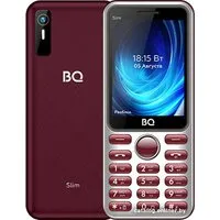 Телефон BQ BQ-2833 Slim (бордовый)
