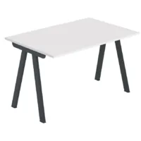 Обеденный стол Sheffilton SHT-TU92/TT 120x80 (антрацит/белый шагрень)