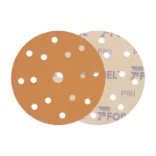 Диск шлифовальный DIAMOND PLUS, 150мм, 15 отв., P 080