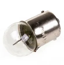 Автолампа R10W 24V 10W c цоколем BA15s 1-конт 125Лм 3000К СПУТНИК SKYWAY (кратно 10)