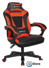 Игровое (геймерское) кресло Defender Master (черный/красный)