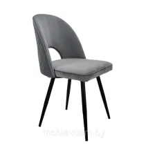Стул "Молли ромб" ткань бренди 23 (grey)/каркас черный