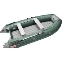 Моторная лодка Roger Boat Trofey 2900 (без киля, зеленый/серый)