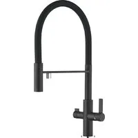 Смеситель ZorG Soifos Premium Brass (черный)