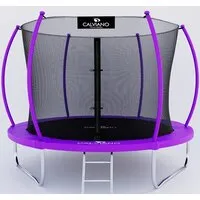 Батут Calviano Inside Master Purple 312 см - 10ft (внутренняя сетка, с лестницей)
