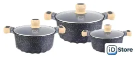 Набор кастрюль JIO J3124