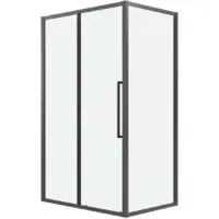 Душевой уголок Grossman Cosmo 100x90x195 120.K33.02.1090.42.00 (графит сатин/прозрачное стекло)