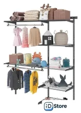 Вешалка-гардероб Практик Optima G150 (графит)