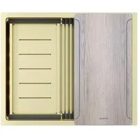 Кухонная мойка Paulmark Next-Multi Sink 54 UNI PM785445-LG (светлое золото)