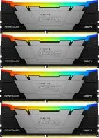 Оперативная память Kingston FURY Renegade RGB 4x8ГБ DDR4 3200 МГц KF432C16RB2AK4/32