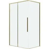 Душевой уголок Grossman Galaxy 100x90x195 120.K33.01.1090.32.00 (золото сатин/прозрачное стекло)