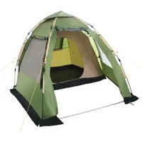 Треккинговая палатка BTrace Home 4 (зеленый/песочный)
