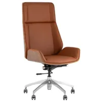 Кресло офисное TopChairs Crown SN A312-A 8383-14 Walnut Back (коричневый)