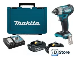 Гайковерт Makita DTW181RFE (с 2-мя АКБ, кейс)