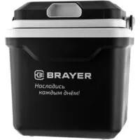 Термоэлектрический автохолодильник Brayer BR6332 24л (черный)