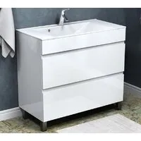 Мебель для ванных комнат Vela Тумба под умывальник Vela Мира 90Н под Milen TU27107